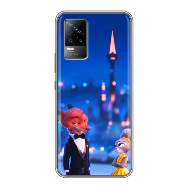 Чехол с принтом «Романтический вечер Зверополис» для Vivo S9e Чехол с принтом «Романтический вечер Зверополис» для Vivo S9e