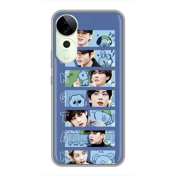 Чехол с принтом «Bangtan» для Vivo T3 Ultra