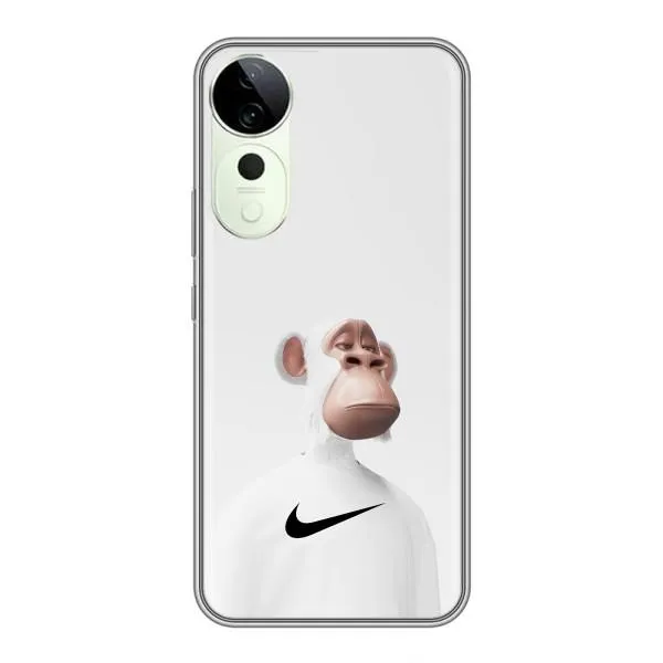 Чохол з принтом «мавпа NFT Nike» для Vivo T3 Ultra