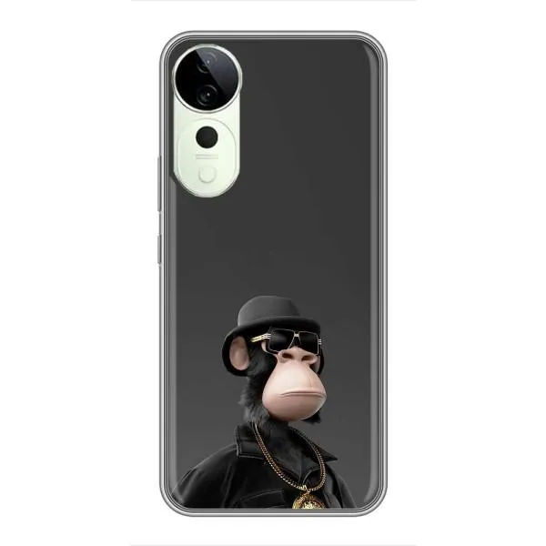 Чохол з принтом «Мавпа NFT» для Vivo T3 Ultra