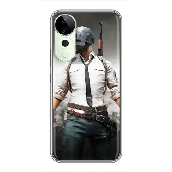 Чехол с принтом «Пабг мен» для Vivo T3 Ultra