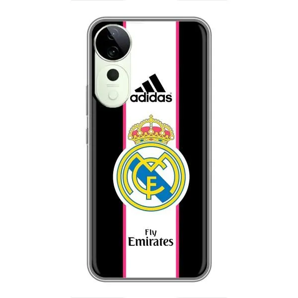Чохол з принтом «Лого Real Madrid» для Vivo T3 Ultra