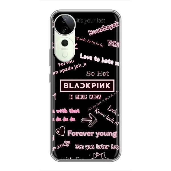 Чохол з принтом «BLACKPINK» для Vivo T3 Ultra