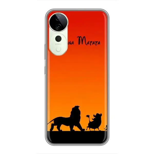 Чехол с принтом «Акуна Матата закат» для Vivo T3 Ultra