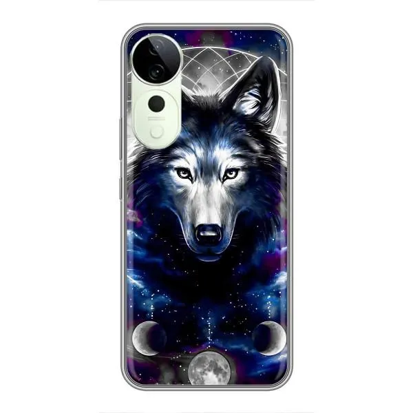 Чехол с принтом «Волк» для Vivo T3 Ultra