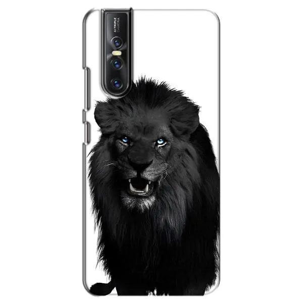 Чехол с принтом «Черный ЛЕВ» для Vivo V15 Pro