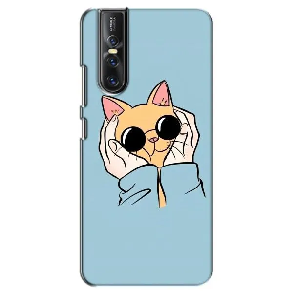 Чехол с принтом «Котик в очках» для Vivo V15 Pro Чехол с принтом «Котик в очках» для Vivo V15 Pro