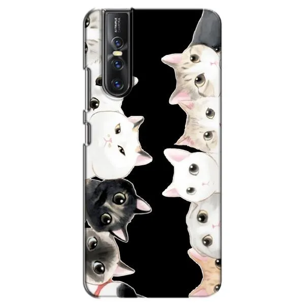 Чехол с принтом «Взгляд котов» для Vivo V15 Pro Чехол с принтом «Взгляд котов» для Vivo V15 Pro