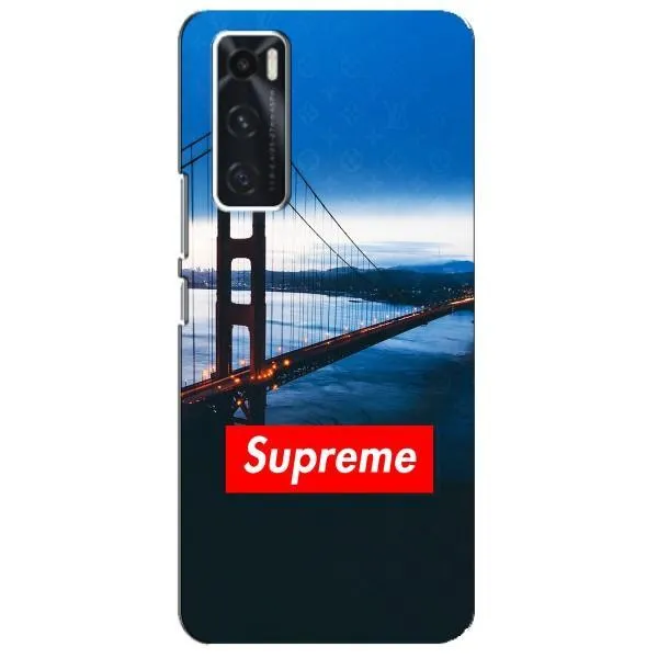 Чехол с принтом «Стиль Supreme» для Vivo V20 se
