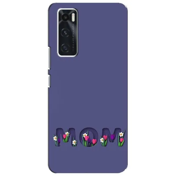 Чехол с принтом «Мама в цветах» для Vivo V20 se Чехол с принтом «Мама в цветах» для Vivo V20 se