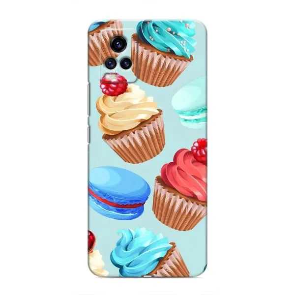 Чехол с принтом «Кексики» для Vivo V20