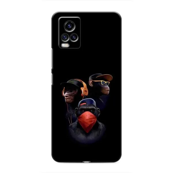 Чехол с принтом «Три обезьяны» для Vivo V20 Чехол с принтом «Три обезьяны» для Vivo V20
