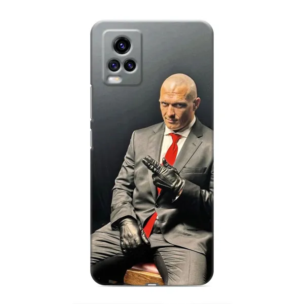 Чехол с принтом «Усик Hitman» для Vivo V20