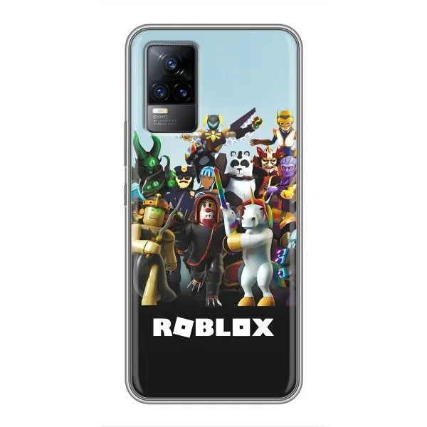Чехол с принтом «ROBLEX» для Vivo V21