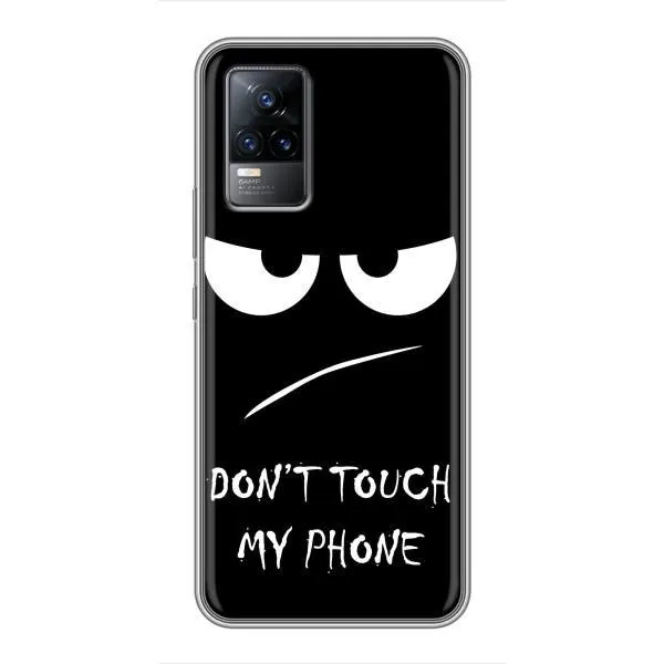 Чехол с принтом «Dont Touch» для Vivo V21 Чехол с принтом «Dont Touch» для Vivo V21