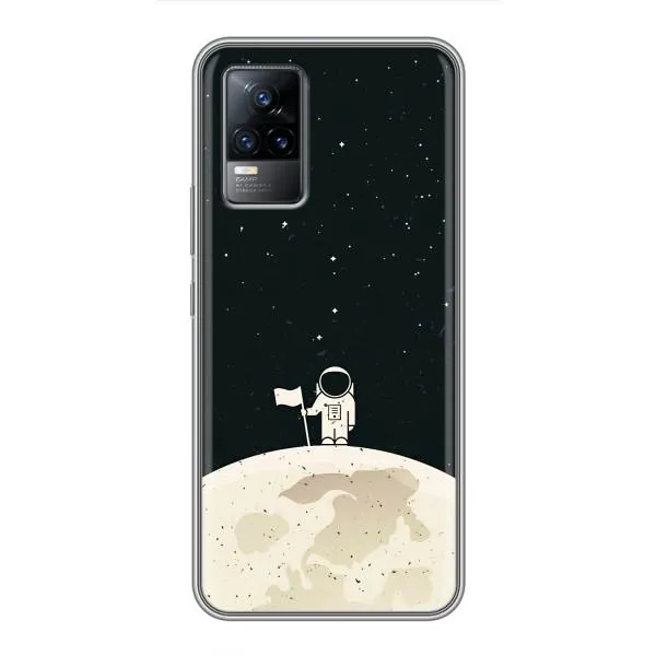 Чехол с принтом «На луне» для Vivo V21