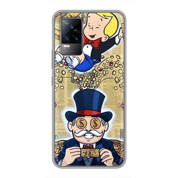 Чехол с принтом «Монополия Мен» для Vivo V21