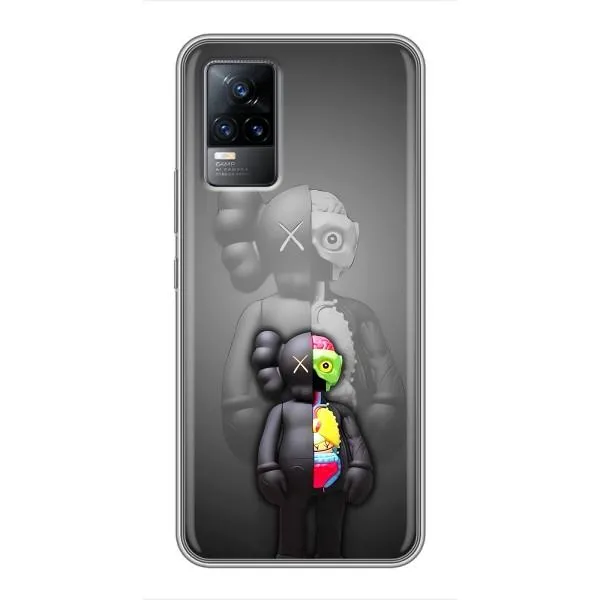 Чехол с принтом «Тело Bearbrick» для Vivo V21E Чехол с принтом «Тело Bearbrick» для Vivo V21E