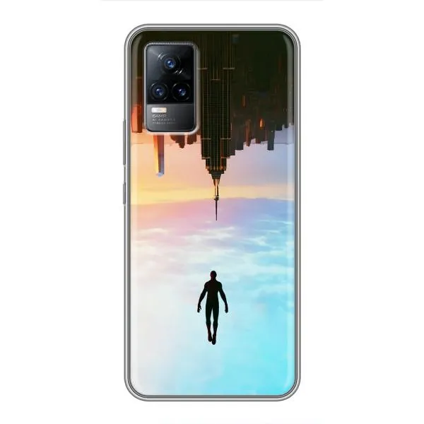 Чехол с принтом «Паук человек» для Vivo V21E