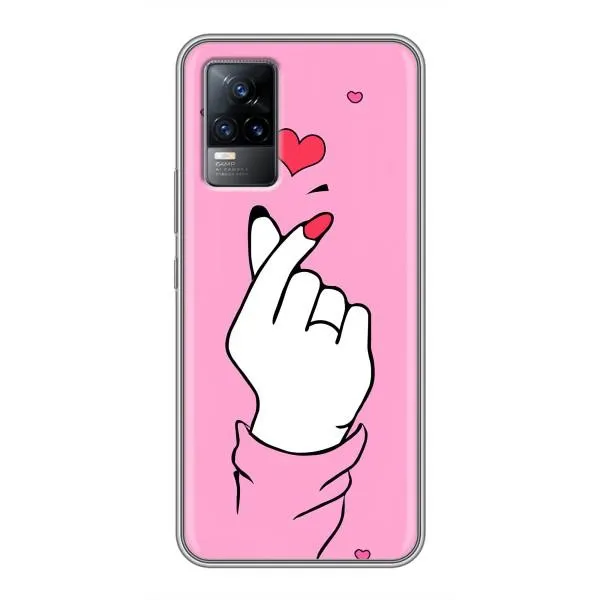 Чехол с принтом «Знак Love» для Vivo V21E