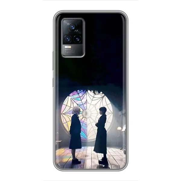 Чохол з принтом «Венздей та Інід» для Vivo V21E Чохол з принтом «Венздей та Інід» для Vivo V21E