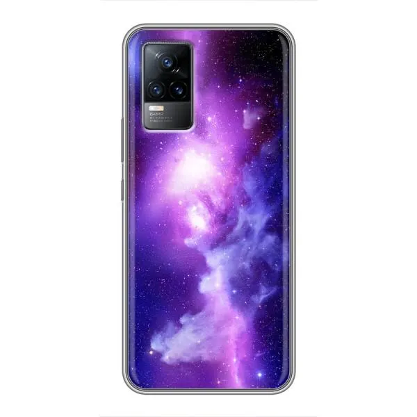 Чехол с принтом «Галактика» для Vivo V21E