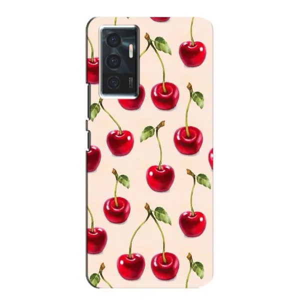 Чехол с принтом «Вишня» для Vivo V23e