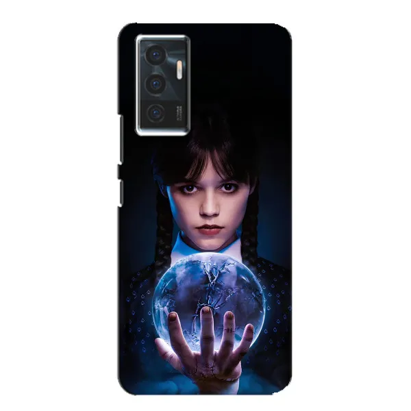 Чохол з принтом «Магічна сфера Венздей» для Vivo V23e