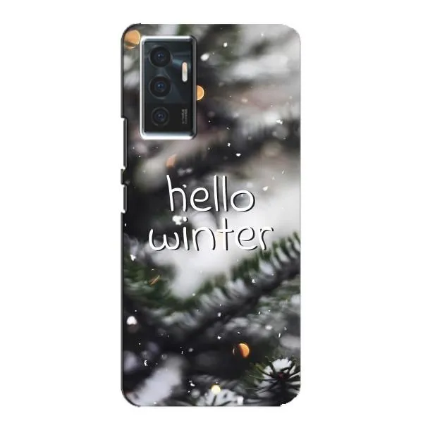 Чехол с принтом «Hello winter» для Vivo V23e