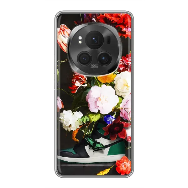 Чехол с принтом «Nike цветы» для Vivo X200 PRO