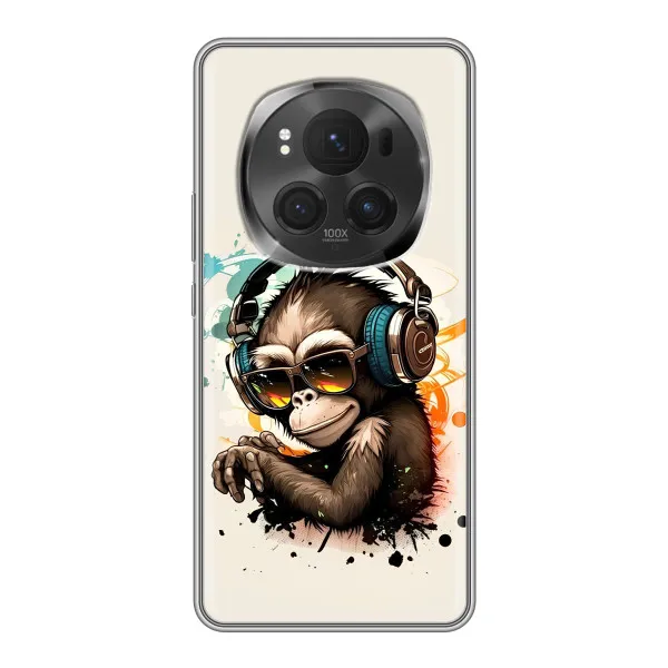 Чехол с принтом «Макака в наушниках» для Vivo X200 PRO Чехол с принтом «Макака в наушниках» для Vivo X200 PRO