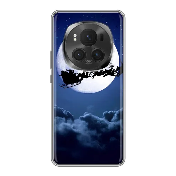 Чехол с принтом «Санта - луна» для Vivo X200 PRO