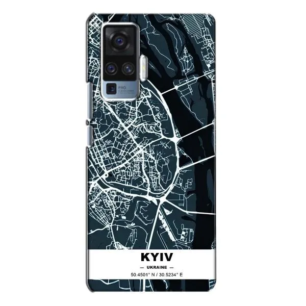 Чохол з принтом «Київ» для Vivo X50 Pro