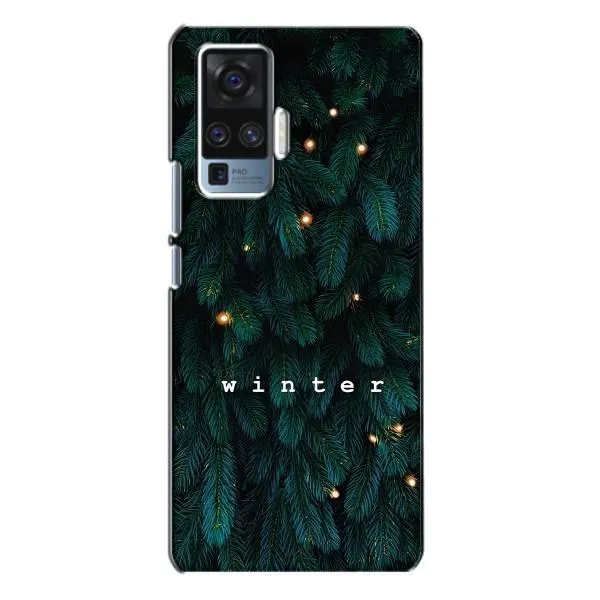 Чехол с принтом «Winter» для Vivo X50 Pro