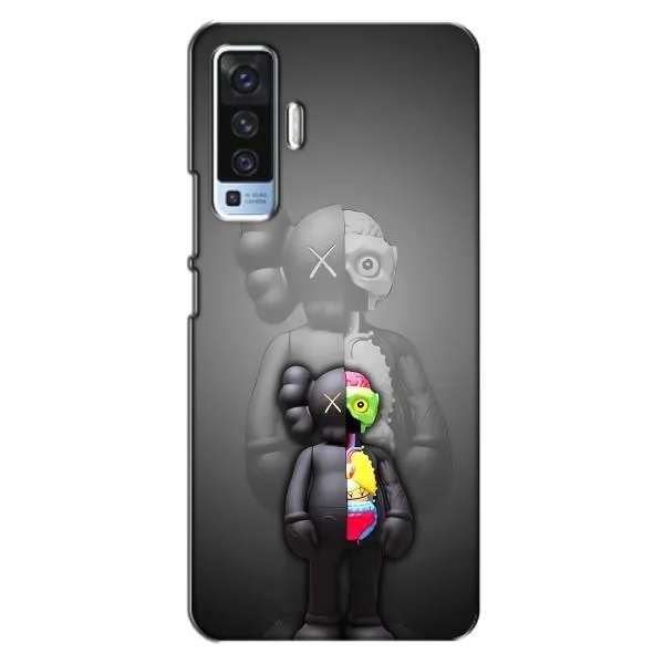 Чехол с принтом «Тело Bearbrick» для Vivo X50
