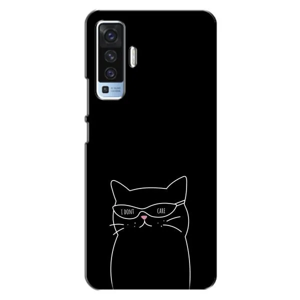 Чехол с принтом «Равнодушный кот» для Vivo X50 Чехол с принтом «Равнодушный кот» для Vivo X50