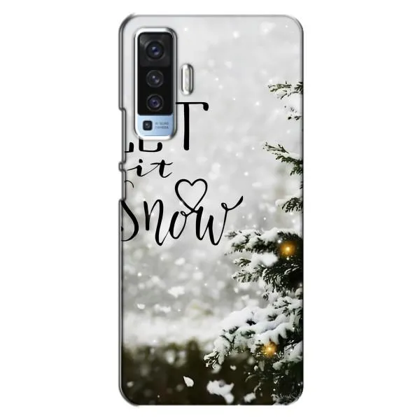 Чехол с принтом «Let it snow» для Vivo X50