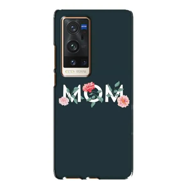 Чехол с принтом «Mom дизайн» для Vivo X60 Pro Plus