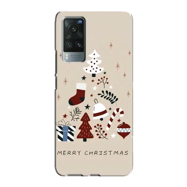 Чехол с принтом «Merry Christmas» для Vivo X60
