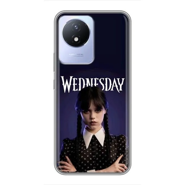 Чохол з принтом «Wednesday» для Vivo Y02