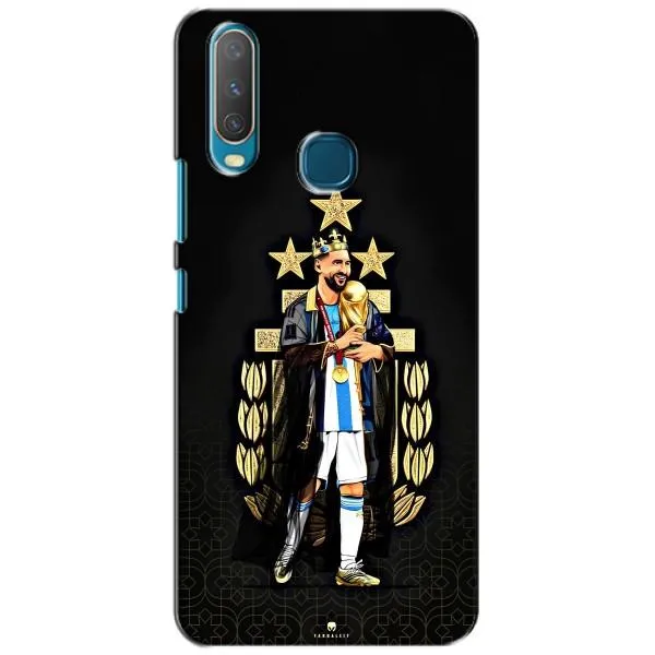 Чехол с принтом «Месси Король» для Vivo Y15