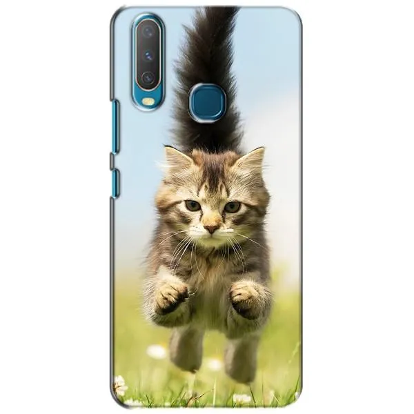Чехол с принтом «Прыжок кота» для Vivo Y15