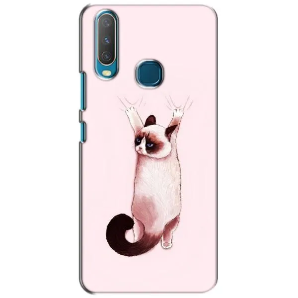 Чехол с принтом «Котик падает» для Vivo Y15