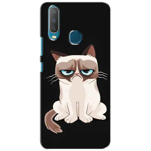 Чехол с принтом «Грустный кот» для Vivo Y15 Чехол с принтом «Грустный кот» для Vivo Y15