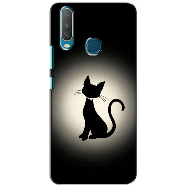 Чехол с принтом «Силуэт котика» для Vivo Y15 Чехол с принтом «Силуэт котика» для Vivo Y15
