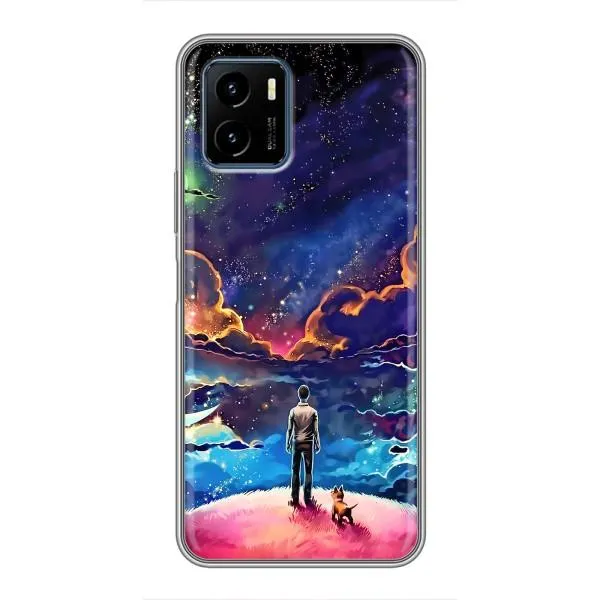 Чехол с принтом «Галактический вид» для Vivo Y15s