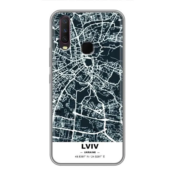 Чехол с принтом «Львов» для Vivo Y17