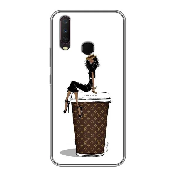Чехол с принтом «кофе LOUIS VUITTON» для Vivo Y17 Чехол с принтом «кофе LOUIS VUITTON» для Vivo Y17