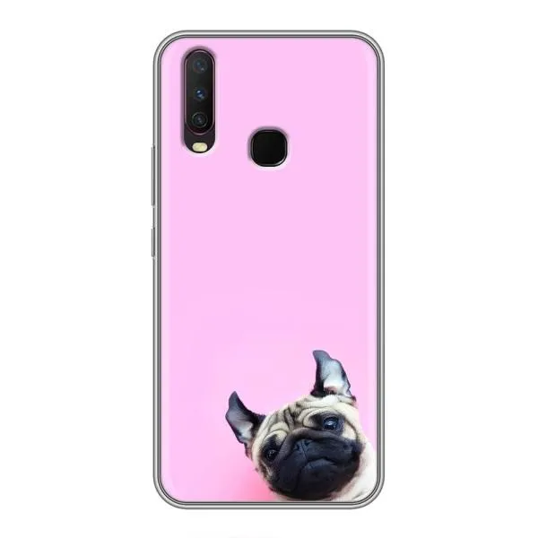 Чехол с принтом «Смешная собака» для Vivo Y17