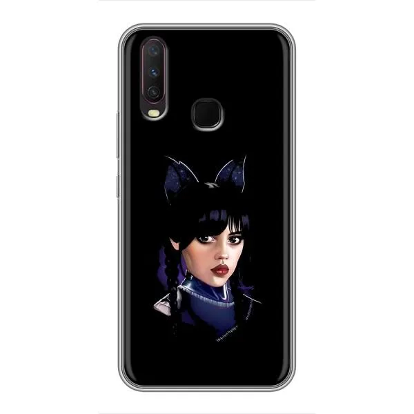 Чехол с принтом «серьезная Уэнздей» для Vivo Y17